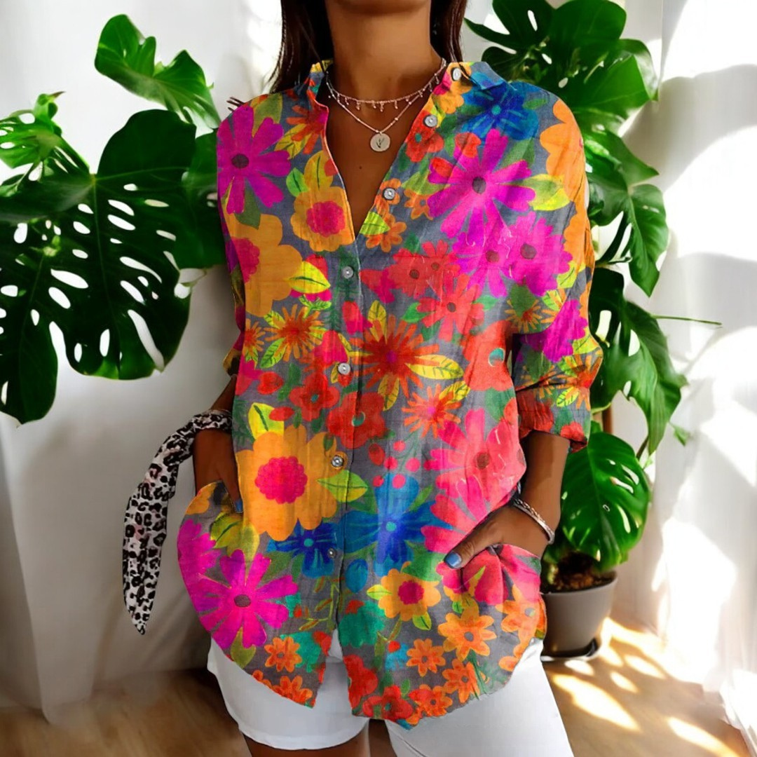 Irelle - Stylish Floral Blouse