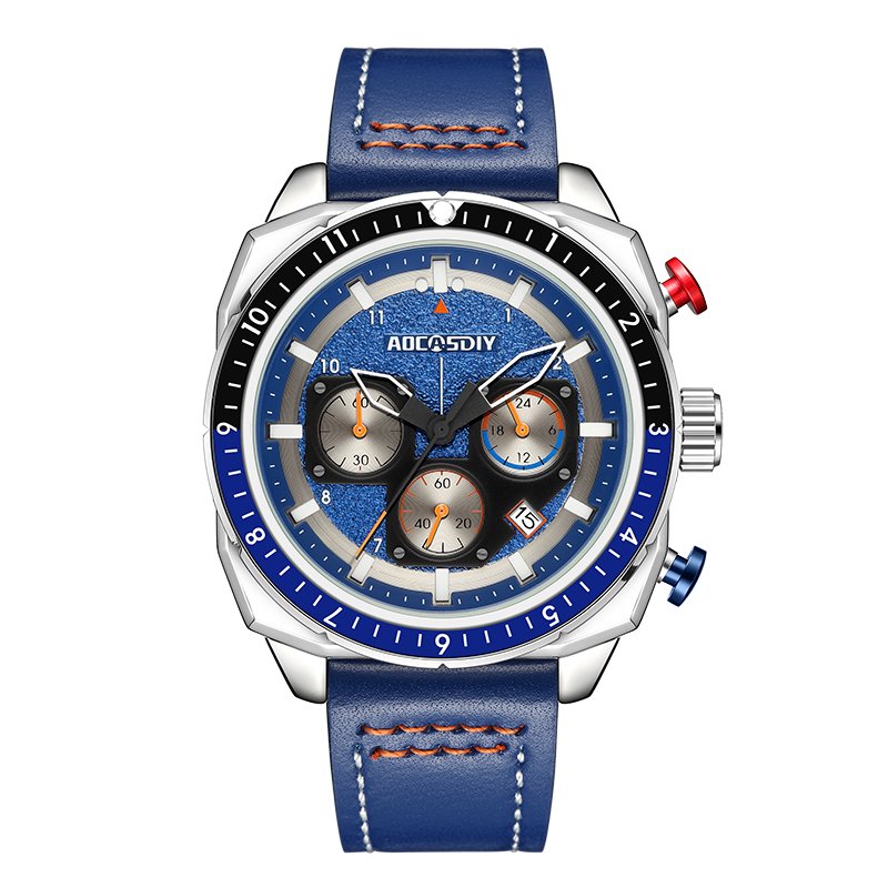 Luxury Quartz Sport Chronograph Watch