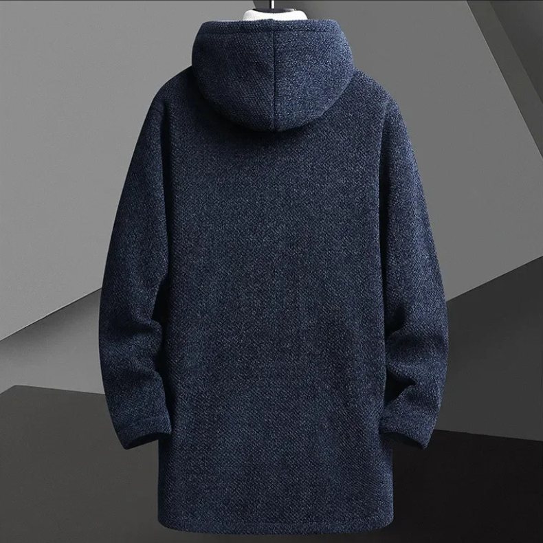Helsinki Wool-Knit Overcoat