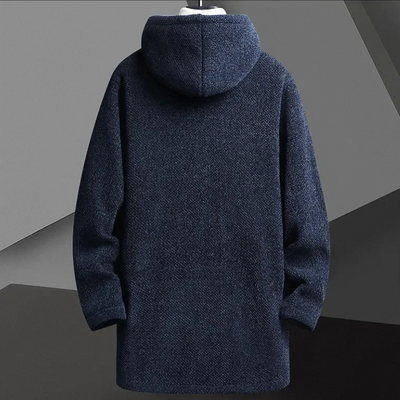 Helsinki Wool-Knit Overcoat