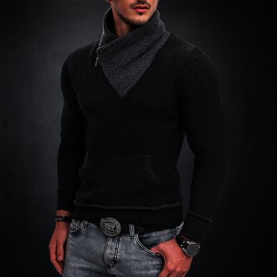 Blackwood Ribbed Collar Sweater