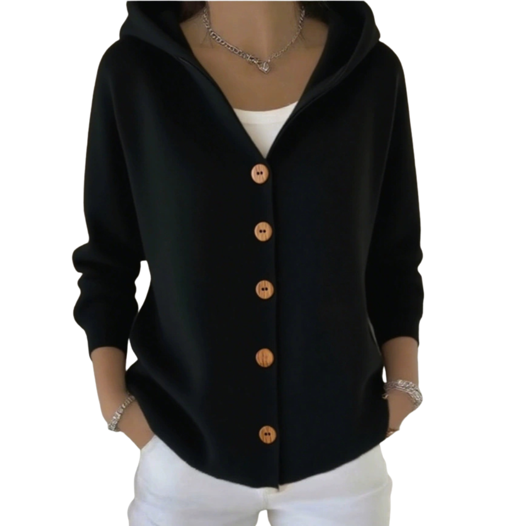 Rozeline - Elegant Buttoned Cardigan