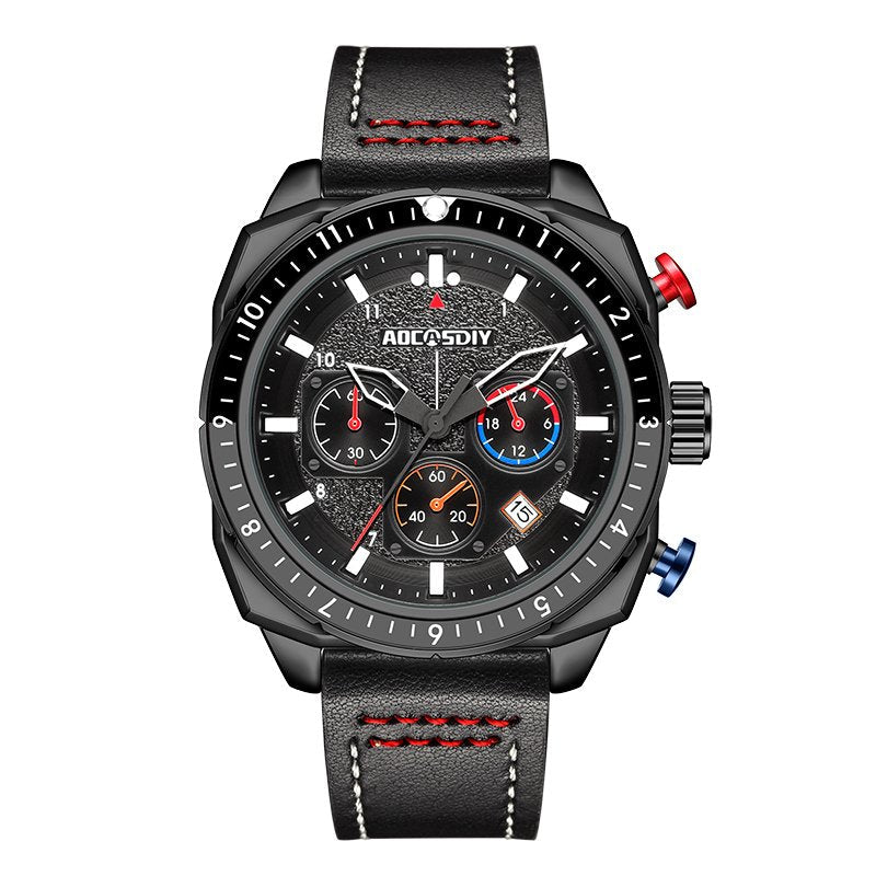 Luxury Quartz Sport Chronograph Watch