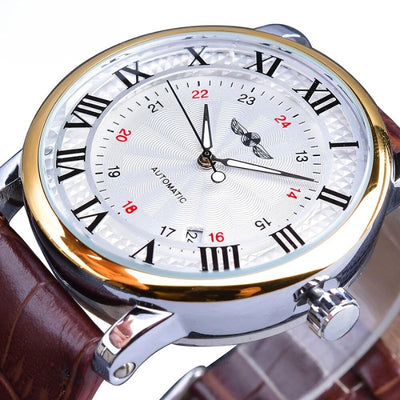 Luxury Automatic Leather Watch