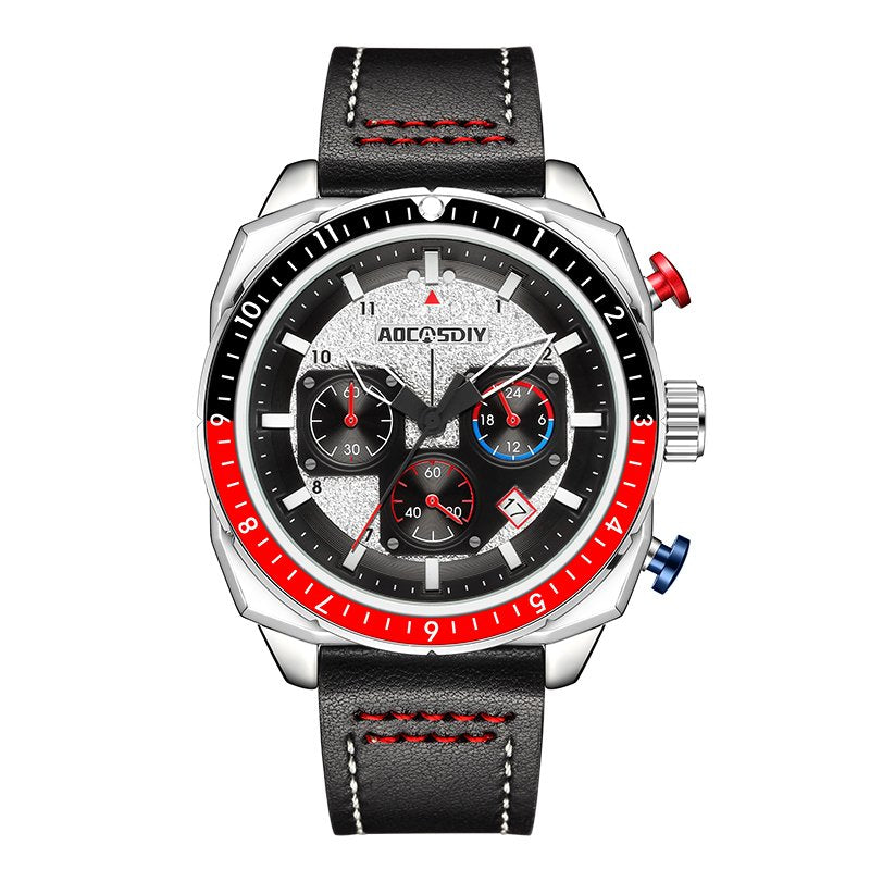 Luxury Quartz Sport Chronograph Watch