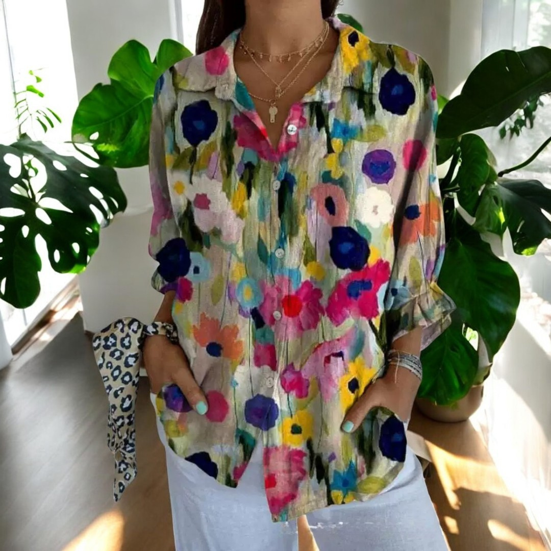 Irelle - Stylish Floral Blouse