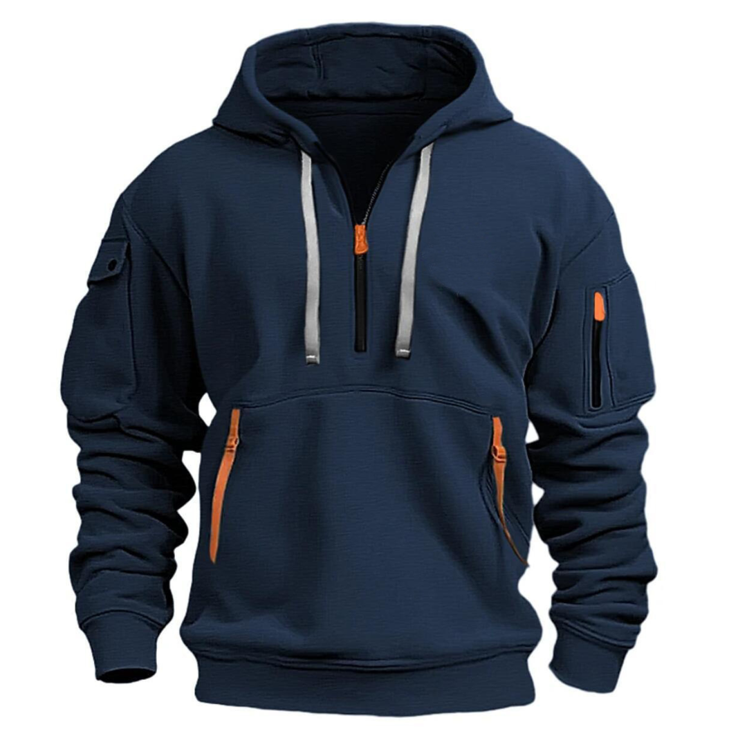 Ludomir – Long-Sleeve Hoodie with Multiple Pockets