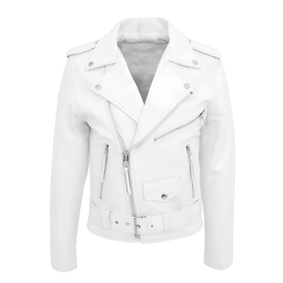Ray – Classic Leather Biker Jacket