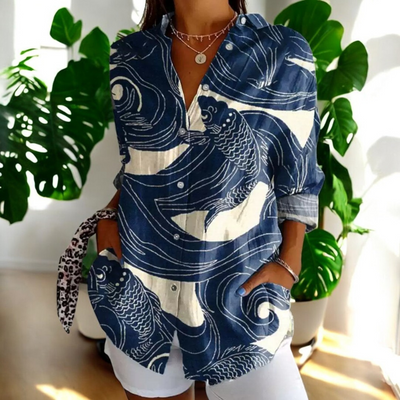 Irelle - Stylish Floral Blouse