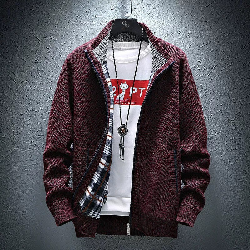 Helsinki Knitted Zip Jacket