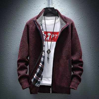 Helsinki Knitted Zip Jacket