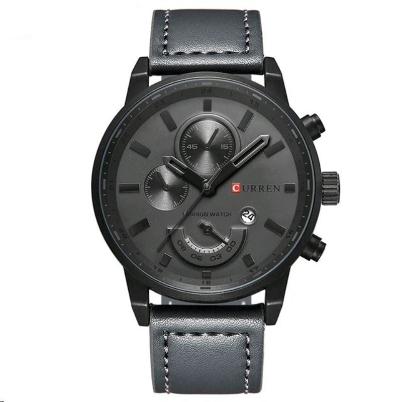 Quartz Sport Casual Watch Kvarts Ur