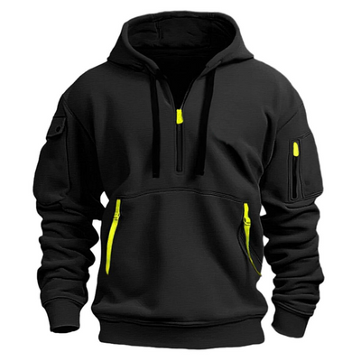 Ludomir – Long-Sleeve Hoodie with Multiple Pockets