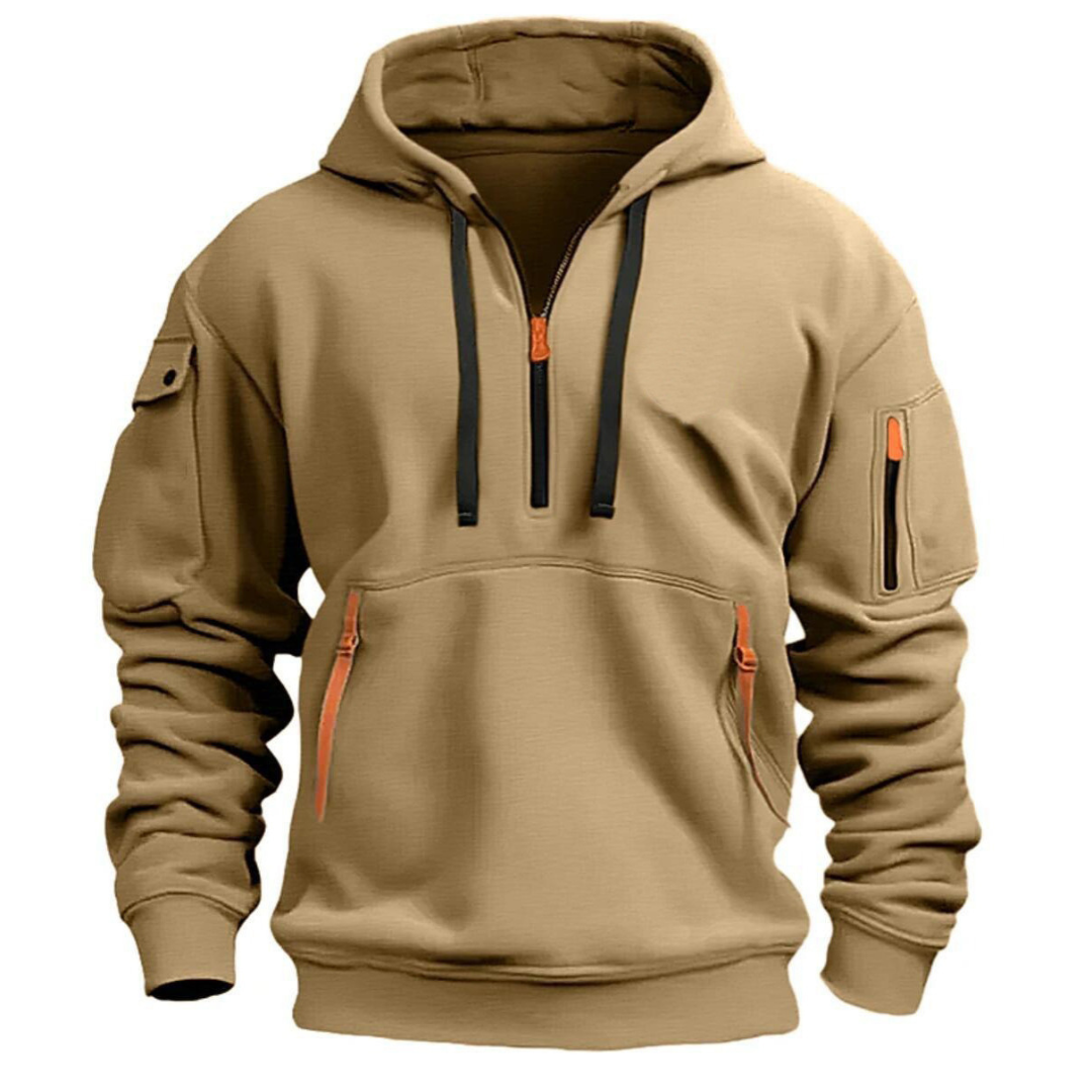 Ludomir – Long-Sleeve Hoodie with Multiple Pockets