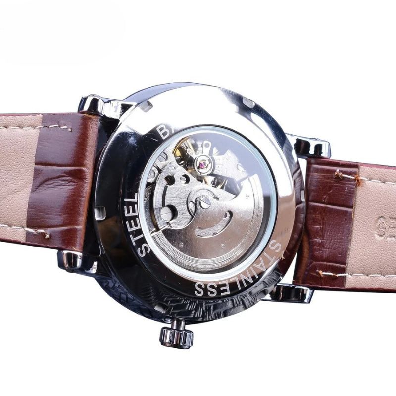 Luxury Automatic Leather Watch