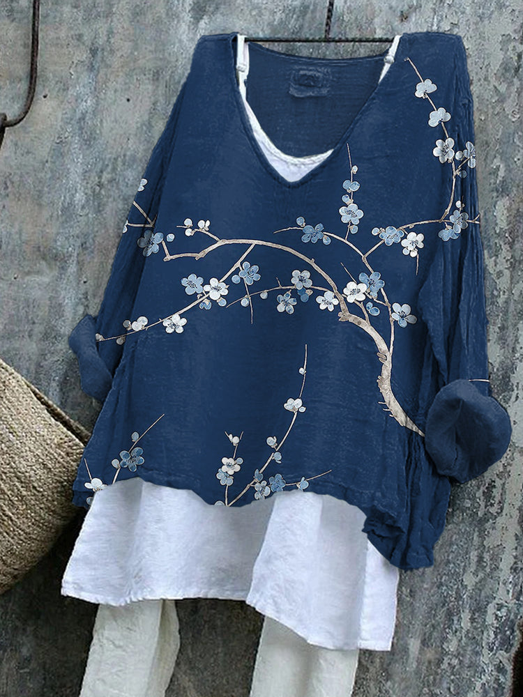 Spring Blossom - Japanese Art Tunic