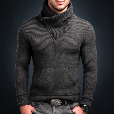Blackwood Ribbed Collar Sweater