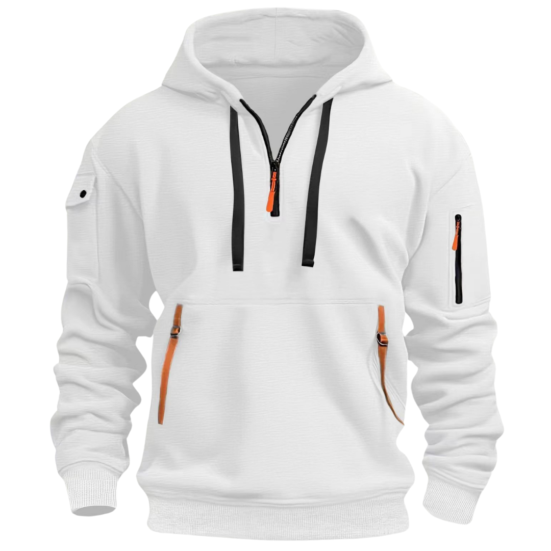 Ludomir – Long-Sleeve Hoodie with Multiple Pockets