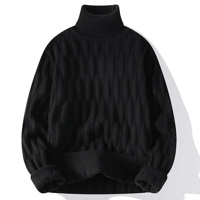 Arvello Jacquard Turtleneck