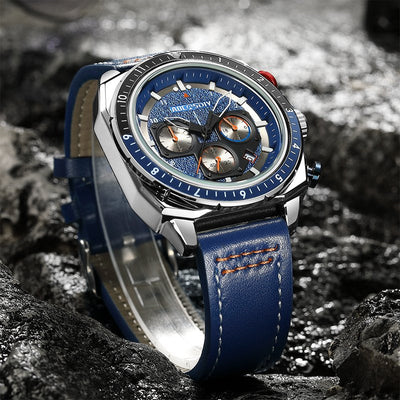 Luxury Quartz Sport Chronograph Watch