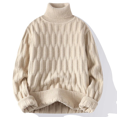 Arvello Jacquard Turtleneck