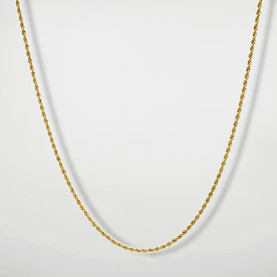 Rope Chain 3mm (Gold)