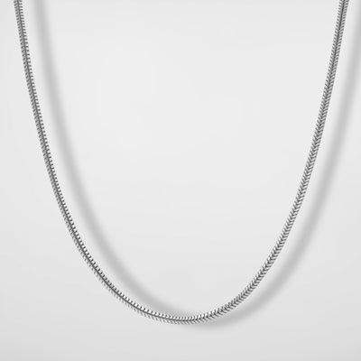 Round Snake Chain (Silver)