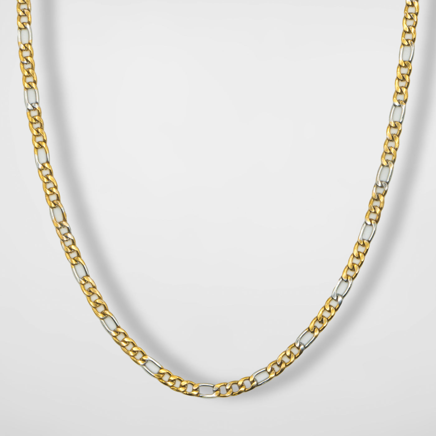 Cuban Two-Tone Chain 2mm