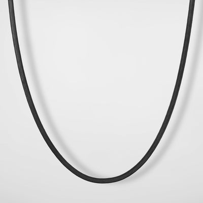 Snake Chain 3mm (Black)