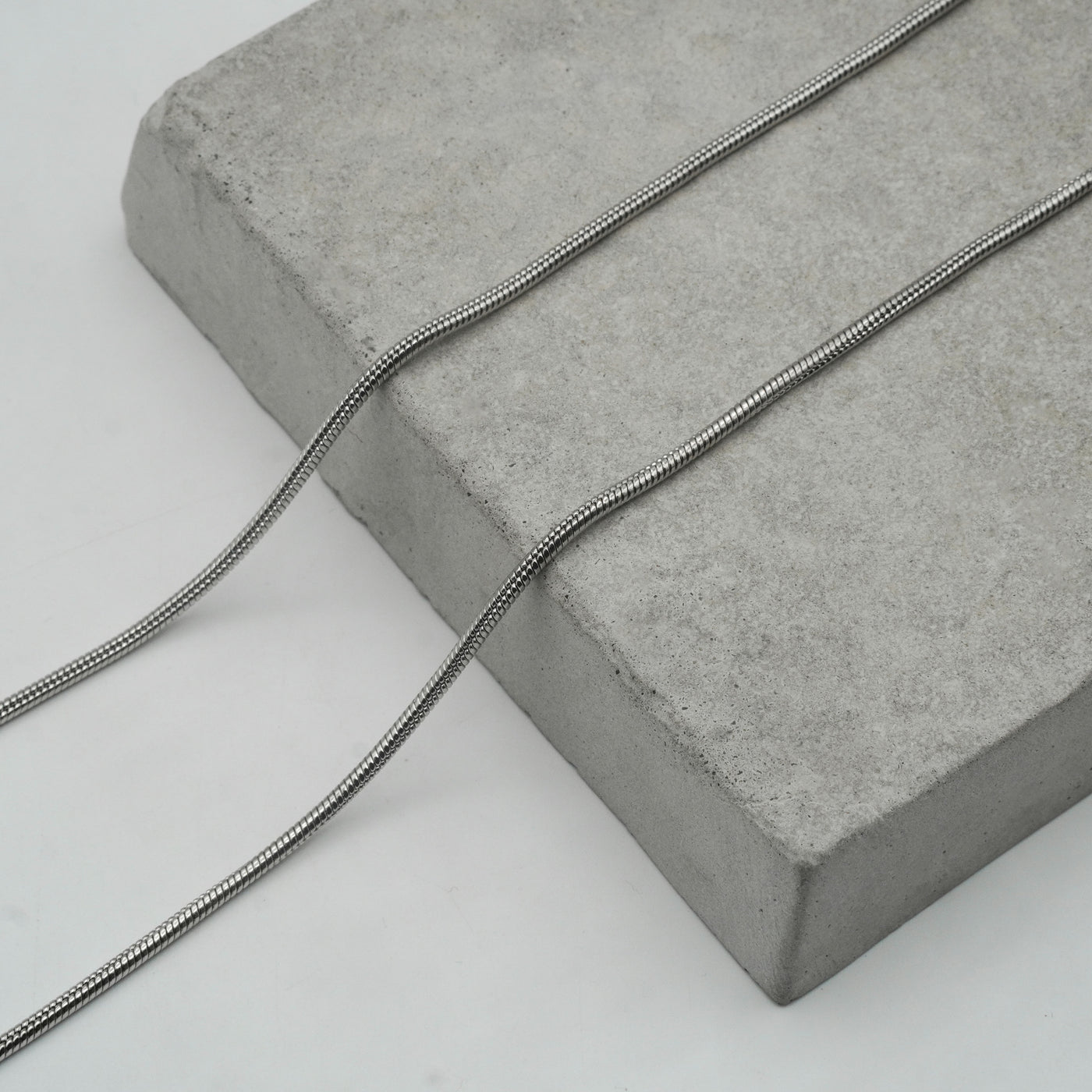 Round Snake Chain (Silver)