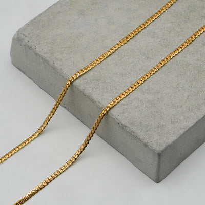 Miami Cuban Link Chain 2mm (Gold)