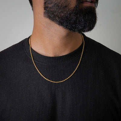 Rope Chain 3mm (Gold)