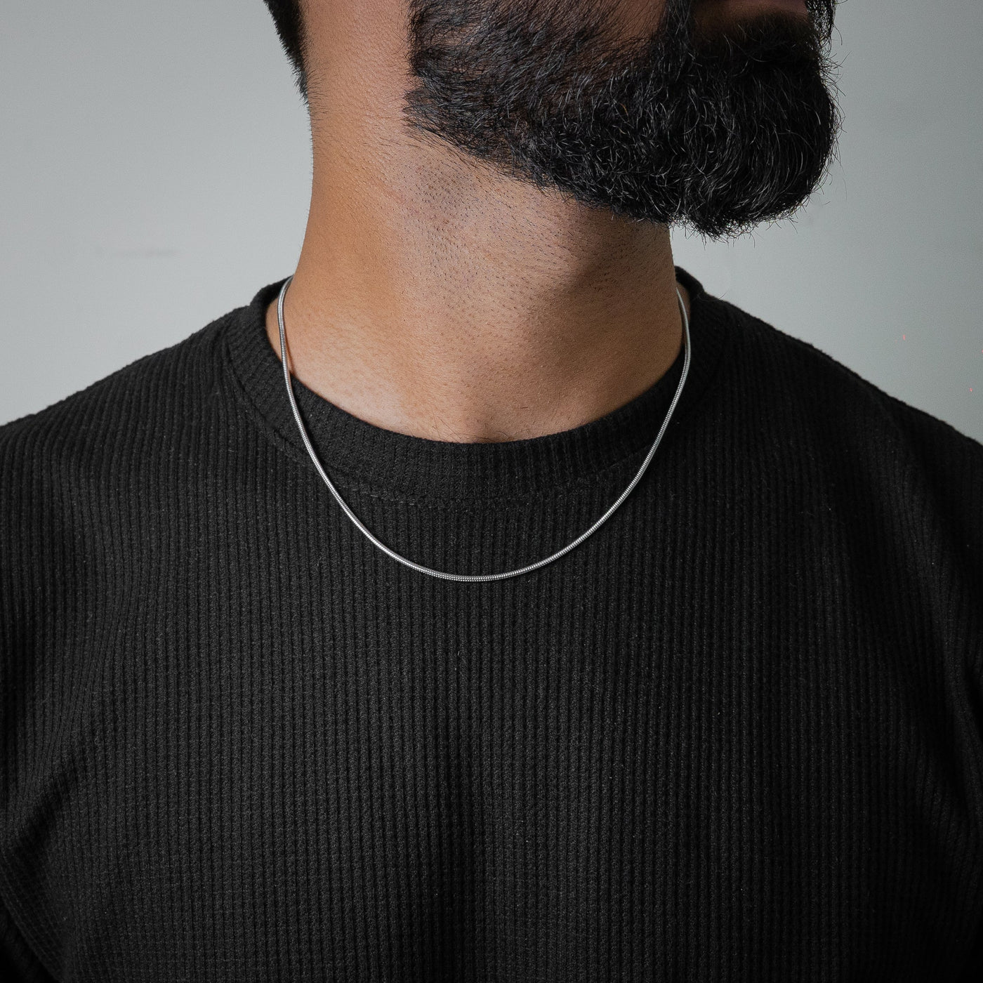 Round Snake Chain (Silver)