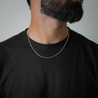 Round Snake Chain (Silver)