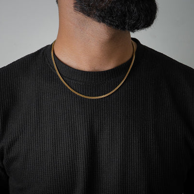 Miami Cuban Link Chain 2mm (Gold)