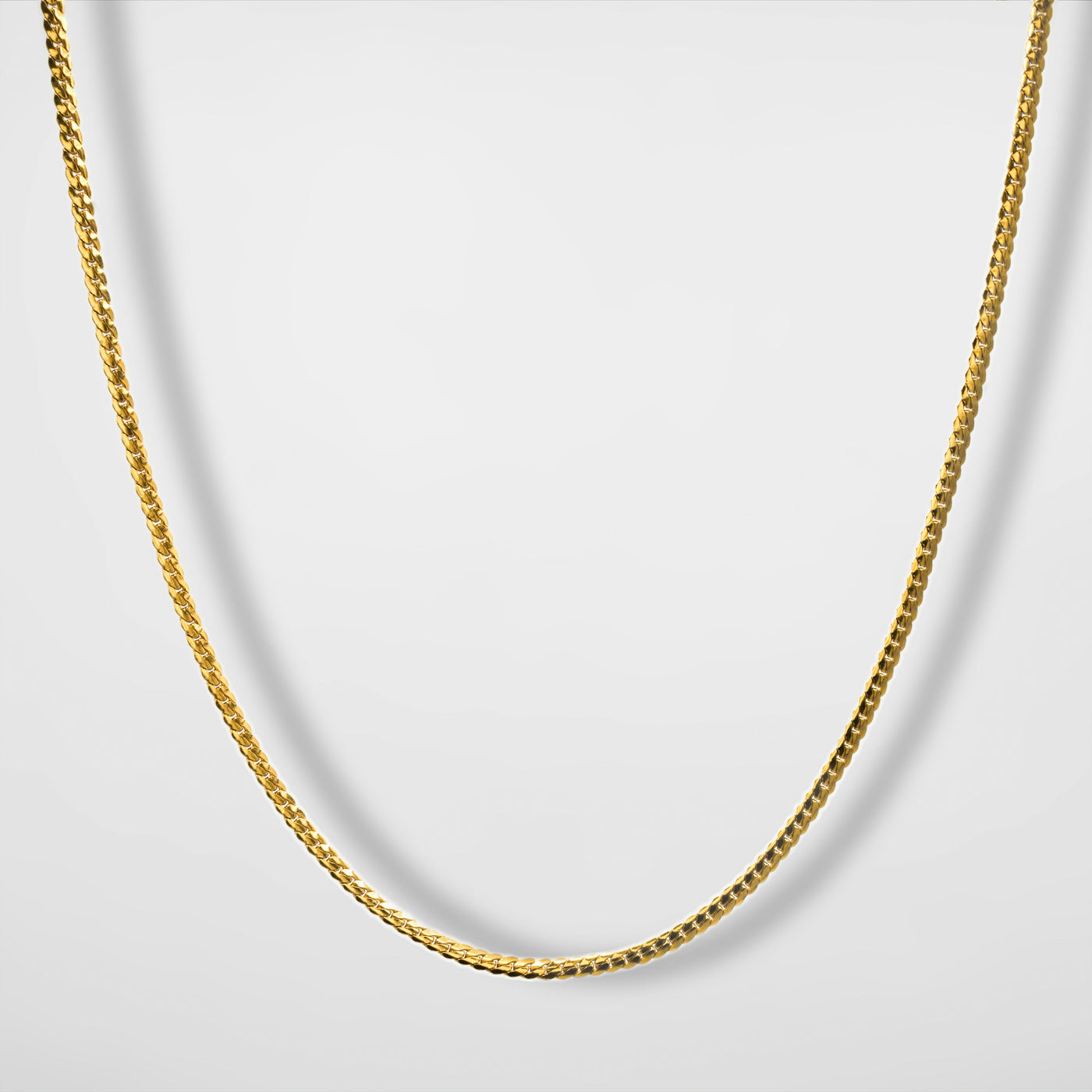 Miami Cuban Link Chain 2mm (Gold)
