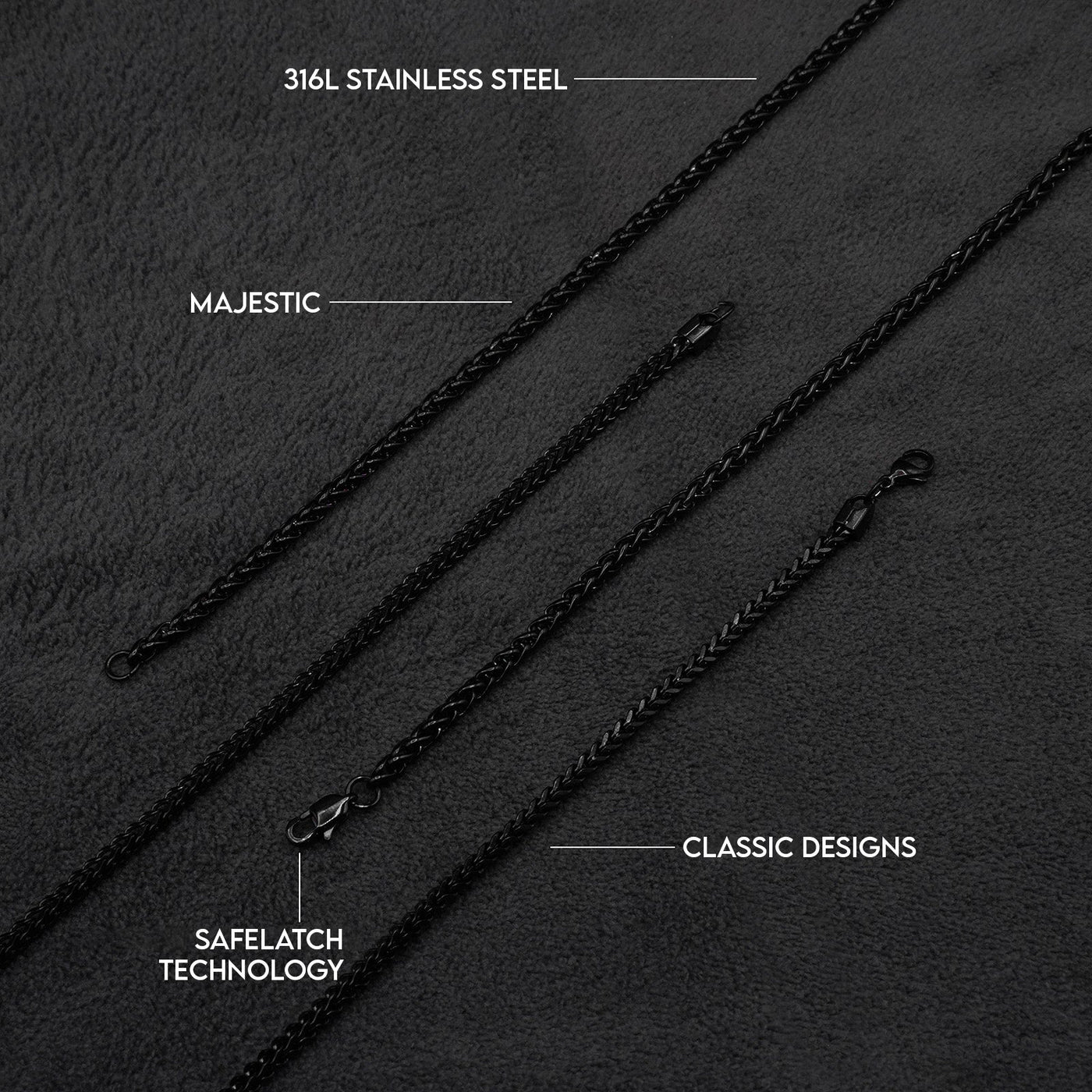 Roblox Chain 3mm (Black)