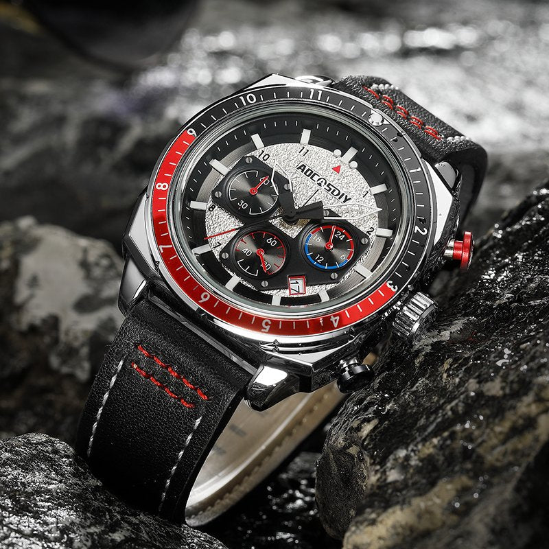 Luxury Quartz Sport Chronograph Watch