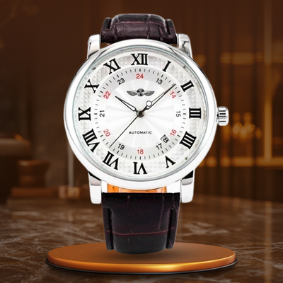 Luxury Automatic Leather Watch