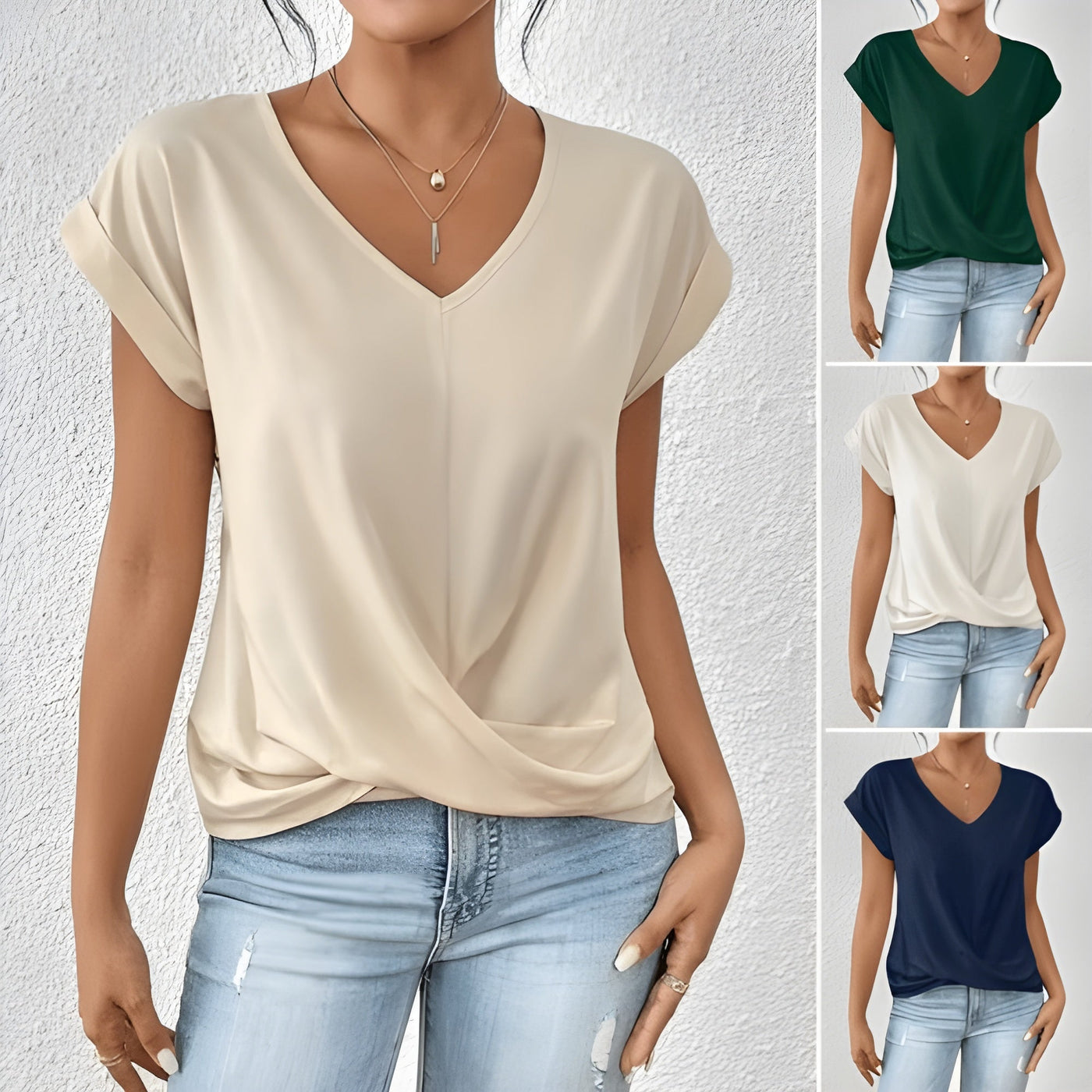 Velia – V-Neck with a Chic Twist