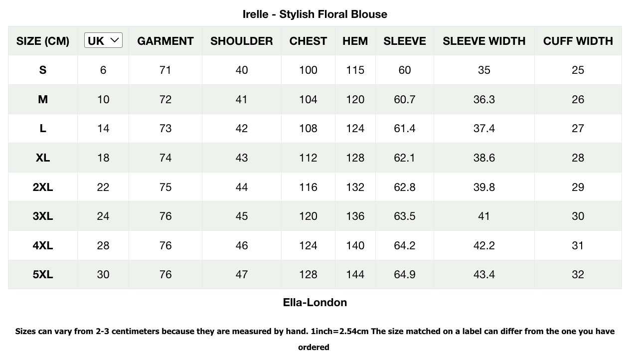 Irelle - Stylish Floral Blouse