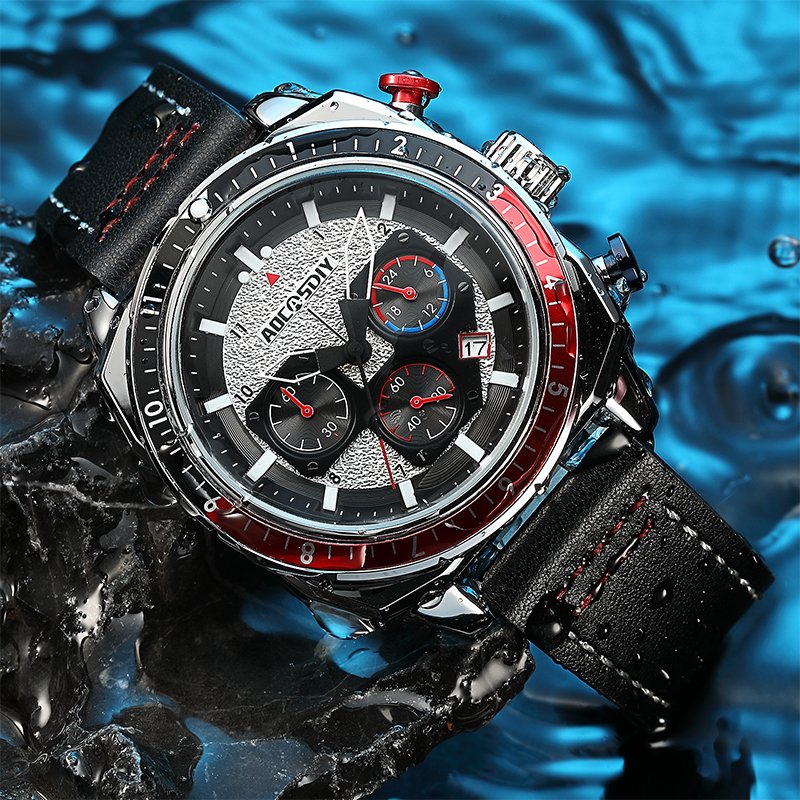 Luxury Quartz Sport Chronograph Watch