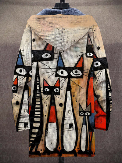 Livia - Luxury cardigan inspired by art