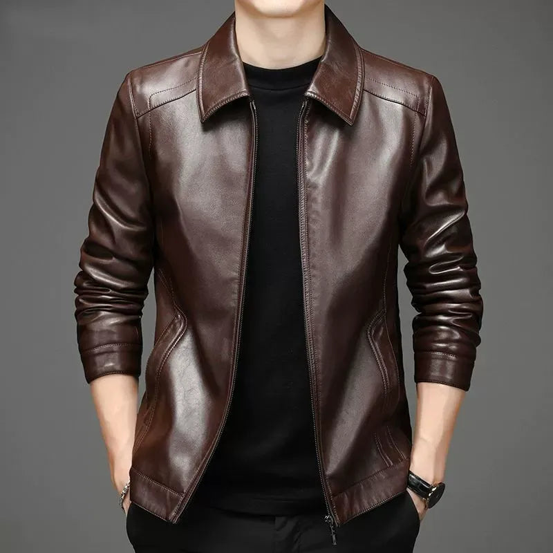 Adam - Casual Leather Jacket