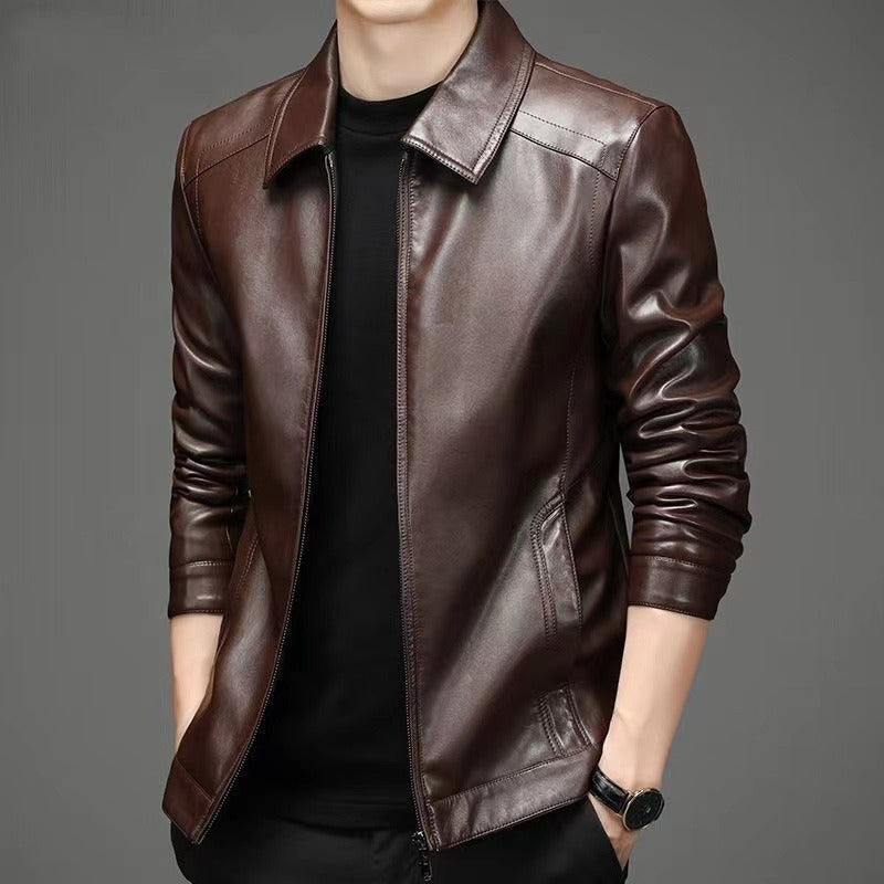 Adam - Casual Leather Jacket