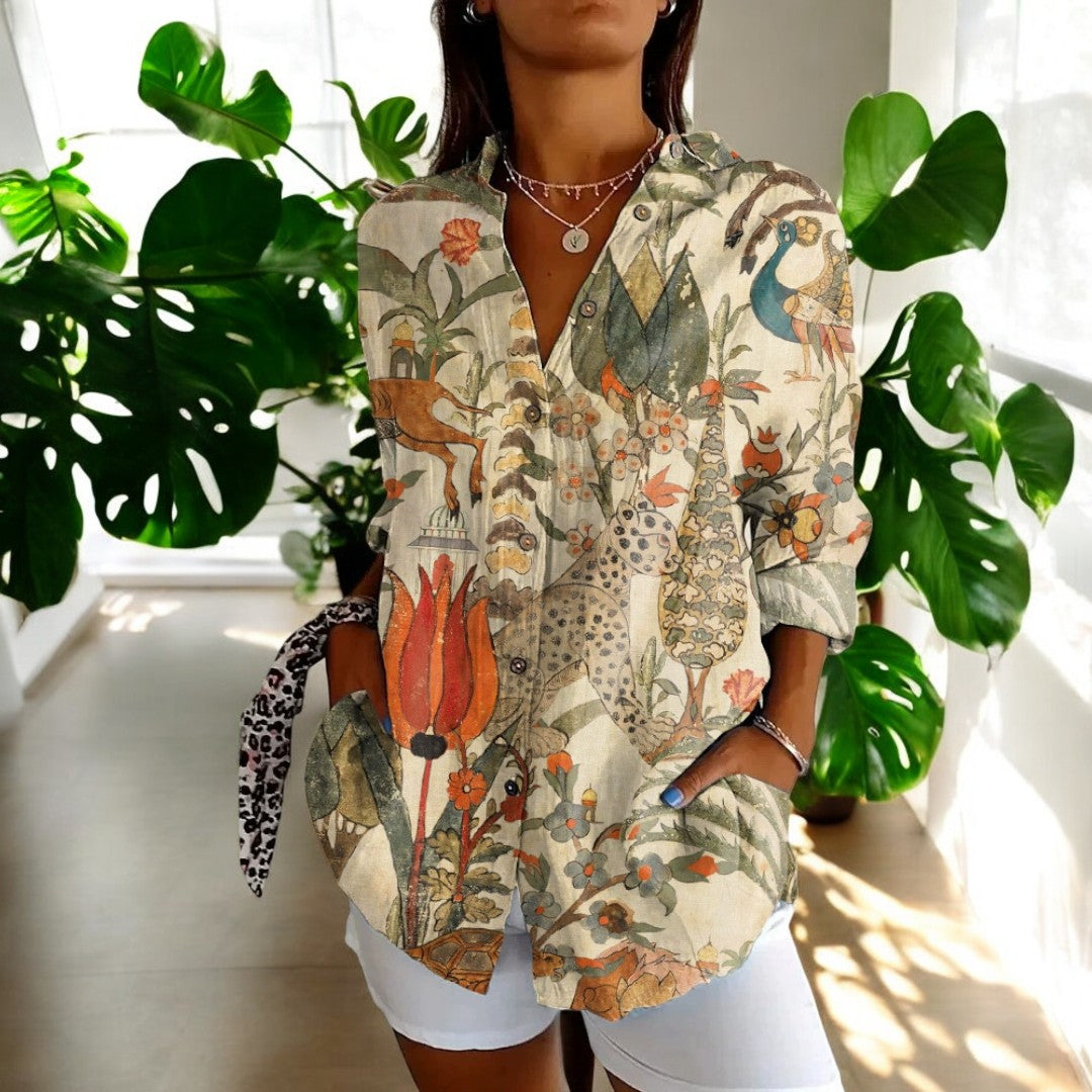 Irelle - Stylish Floral Blouse