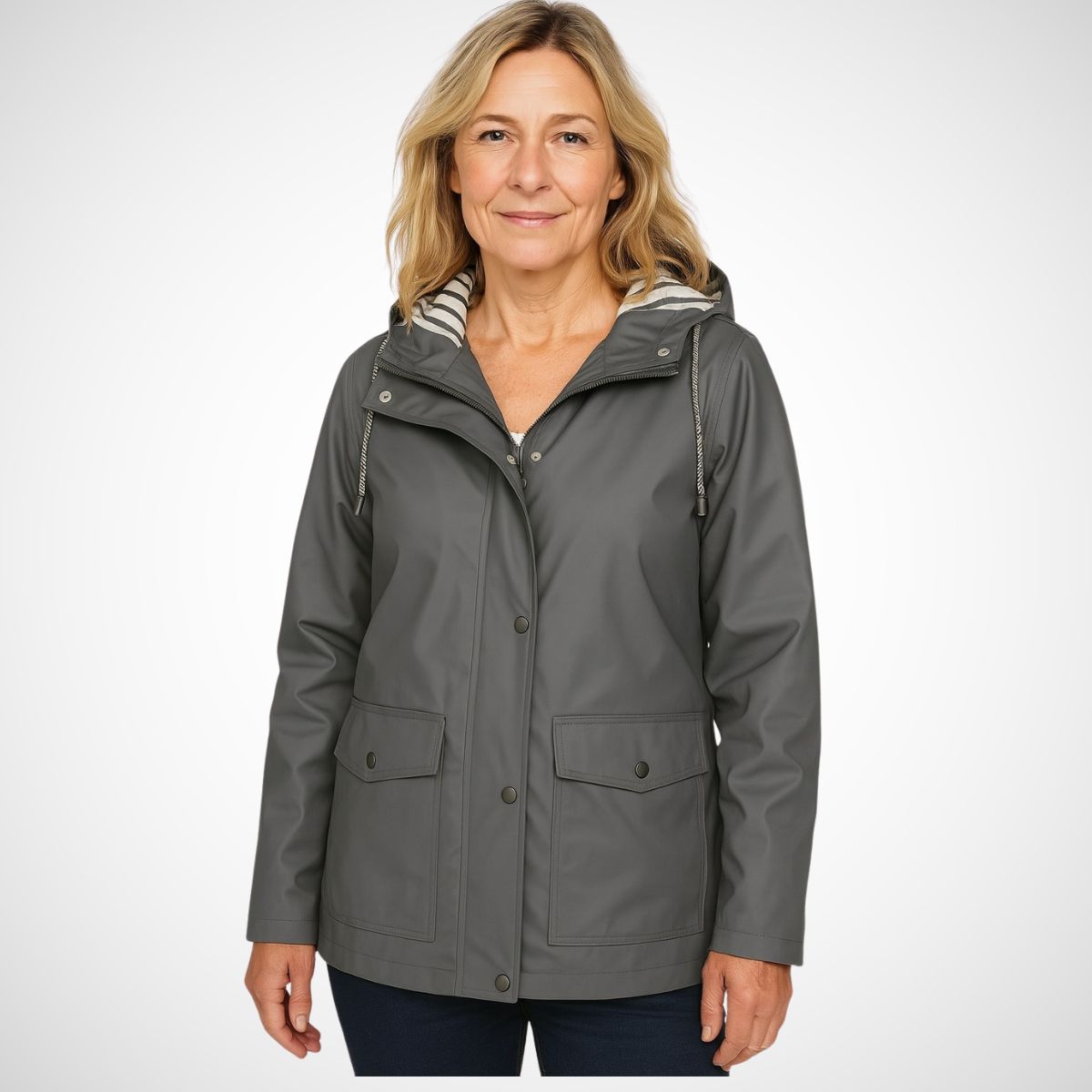 Linda - Hooded Rain Jacket