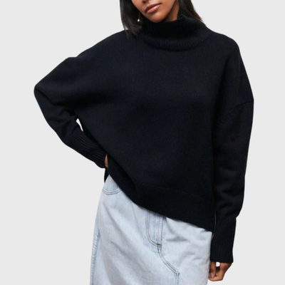 Avery - High Neck Pullover