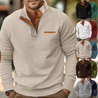 Malcolm – Long-Sleeve Knit Sweater