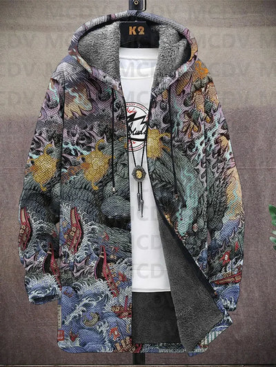 Harper - A luxurious cardigan inspired by art